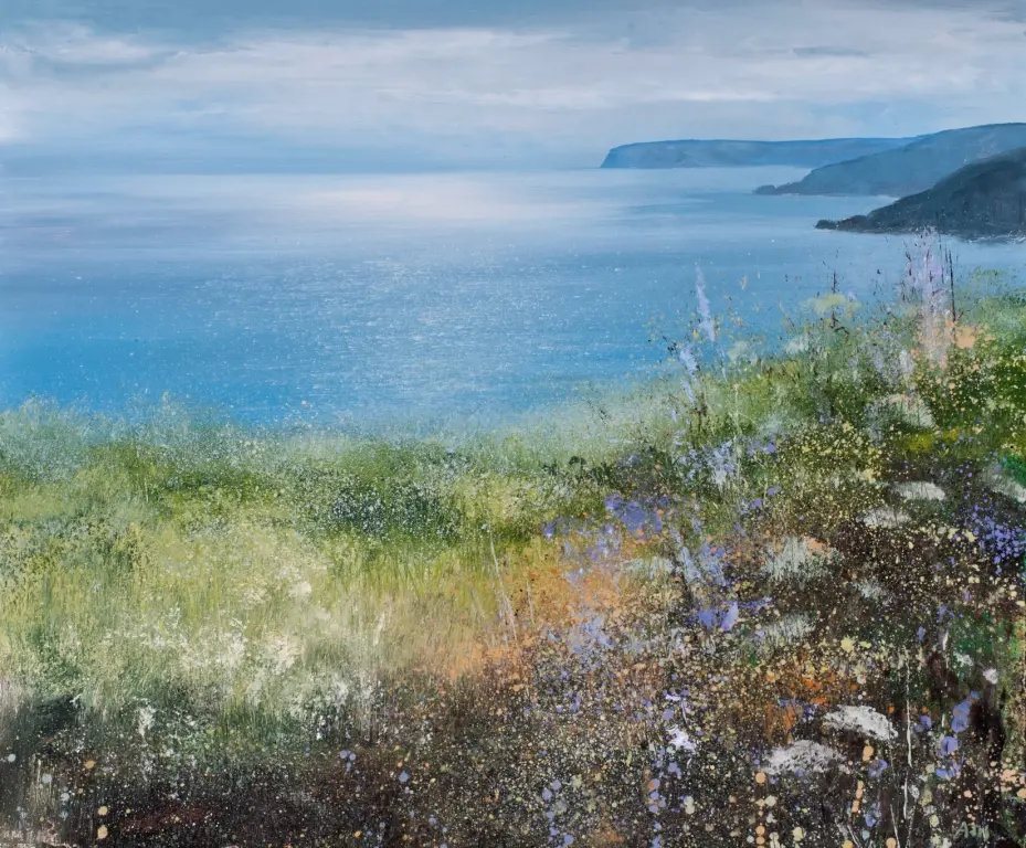 Amanda Hoskin - towards the dodman near fowey